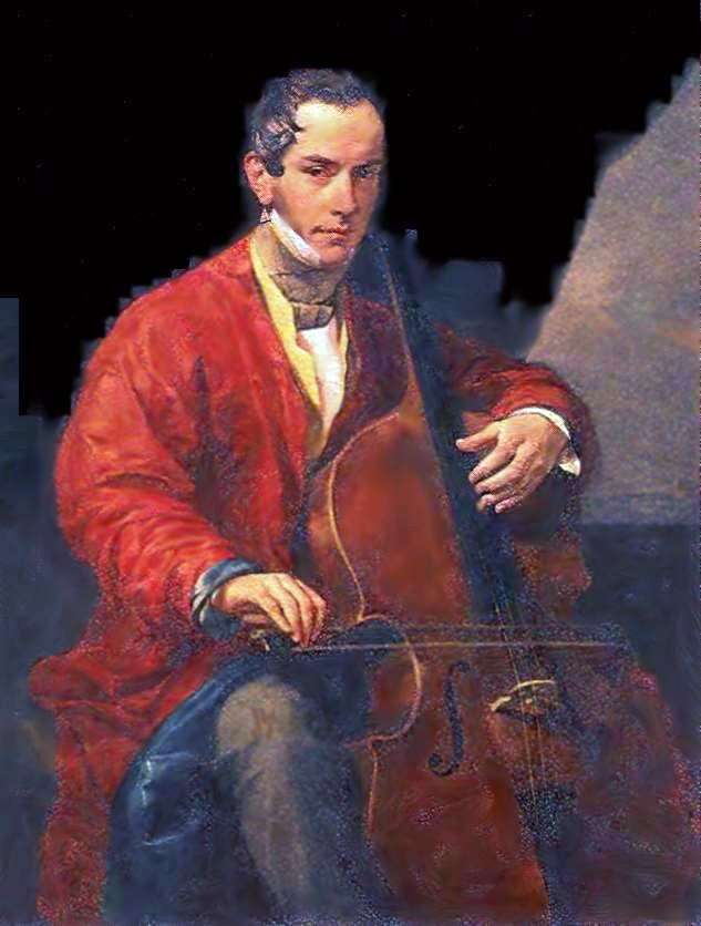 Описание картины Портрет музыканта М. Ю. Виельгорского   Карл Брюллов