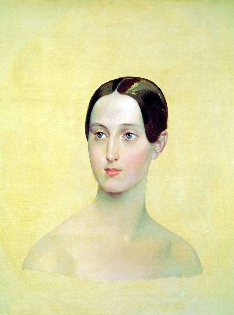 Описание картины Портрет великой княжны Марии Николаевны   Карл Брюллов