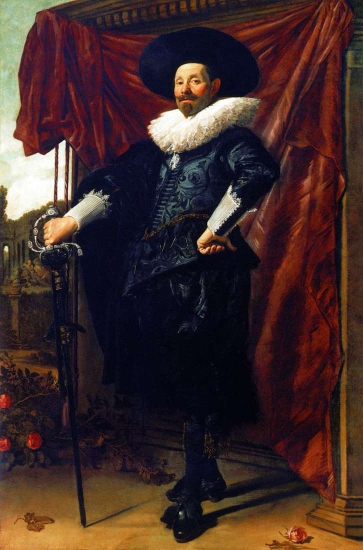Описание картины Портрет Виллема ван Хейтхейссена   Франс Халс