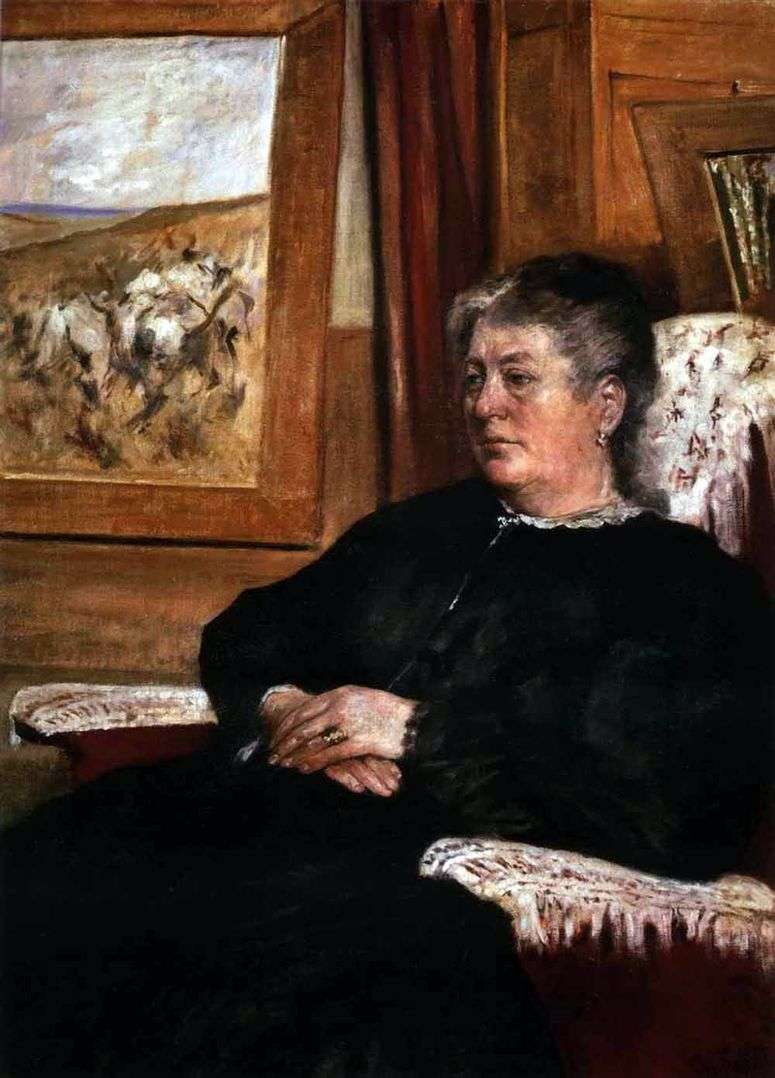 Описание картины Портрет жены   Джованни Фаттори