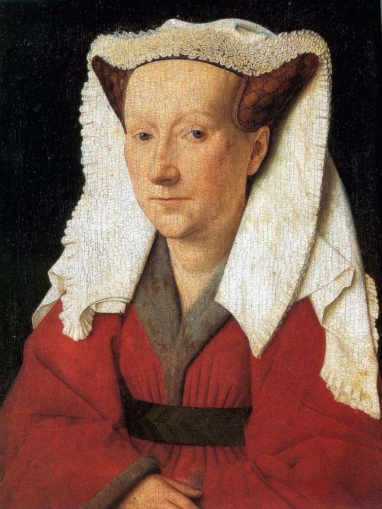 Описание картины Портрет жены Маргрет ван Эйк   Ян ван Эйк