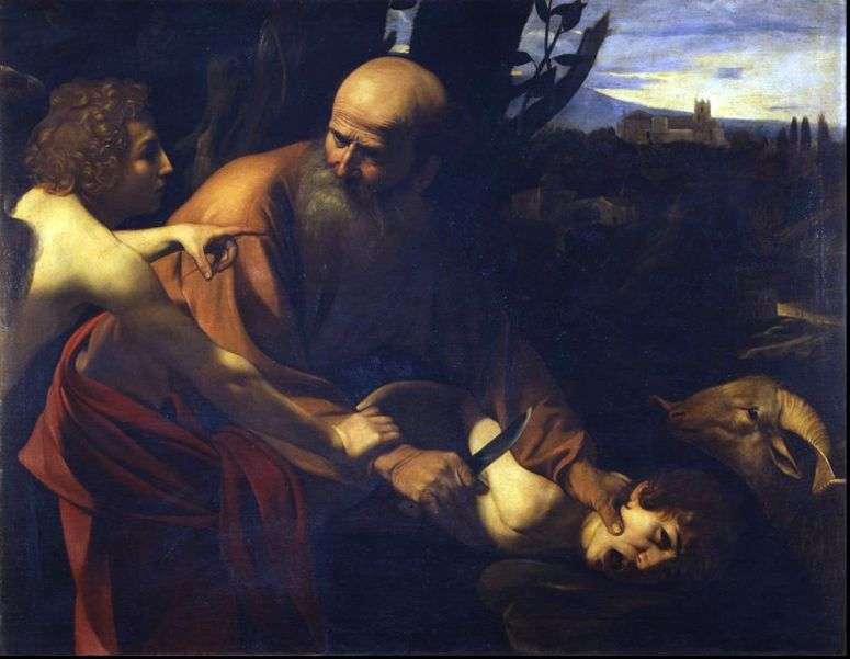 Описание картины Принесение в жертву Исаака   Микеланджело Меризи да Караваджо