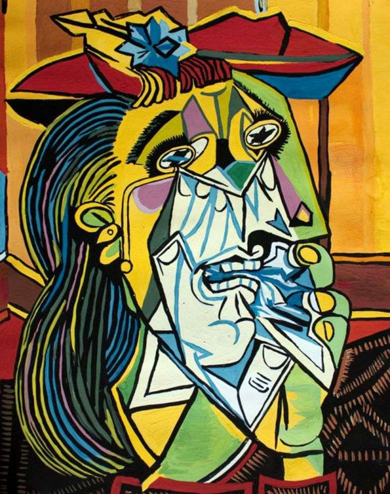 Описание картины Рыдающая женщина   Пабло Пикассо