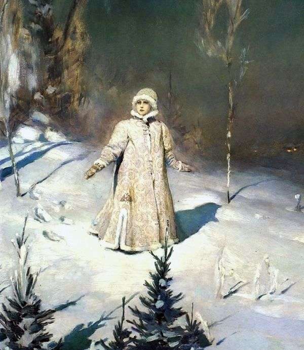 Описание картины «Снегурочка» — Виктор Васнецов | Шедевры мировой живописи