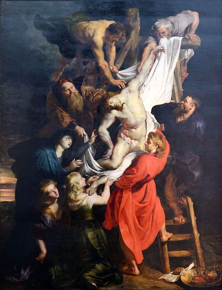 Описание картины Снятие с креста   Питер Рубенс