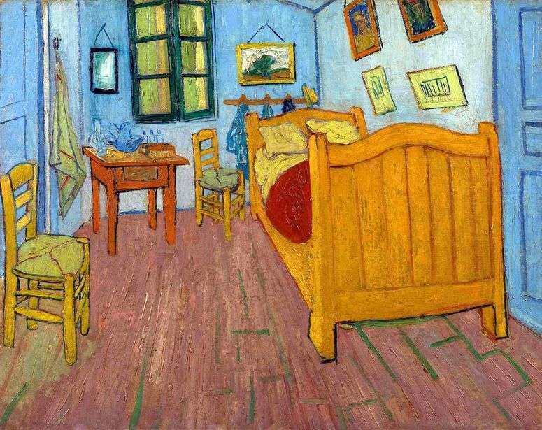Описание картины Спальня Винсента в Арле (Спальня Ван Гога)   Винсент Ван Гог