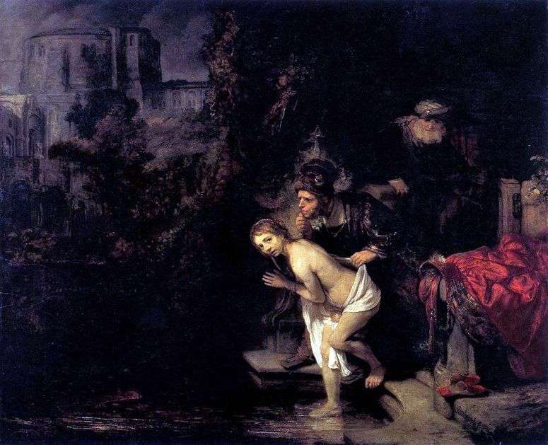 Описание картины Сусанна и старцы   Рембрандт Харменс Ван Рейн