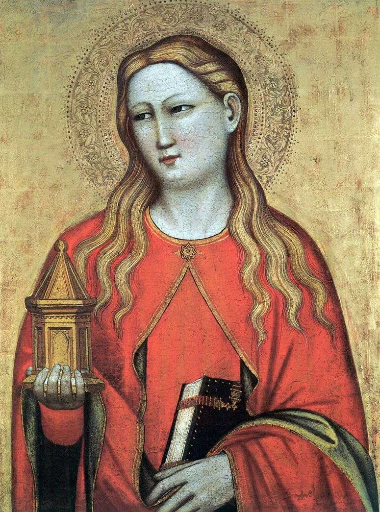Описание картины Св. Мария Магдалина   Антонио Венециано