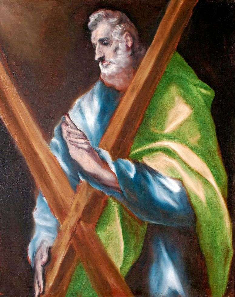 Описание картины Святой Апостол Андрей   Эль Греко