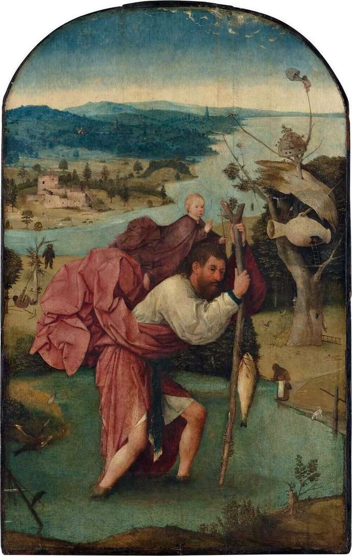 Описание картины Святой Христофор   Иероним Босх