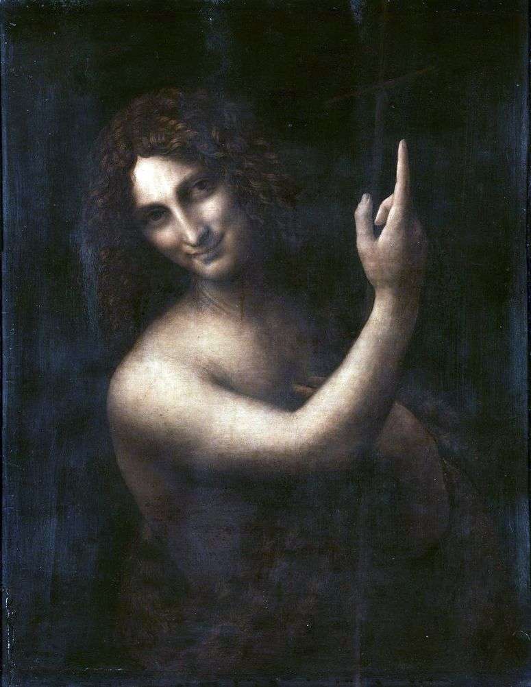 Описание картины Святой Иоанн Креститель   Леонардо да Винчи