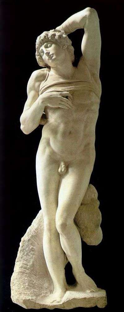 Описание картины Умирающий раб   Микеланджело Буонарроти