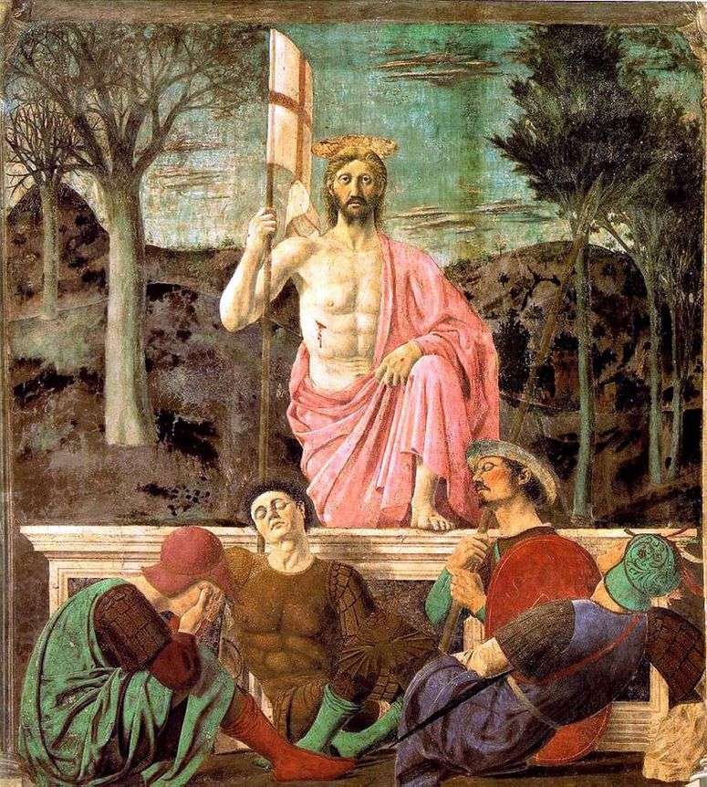 Описание картины Воскресение   Пьеро делла Франческа