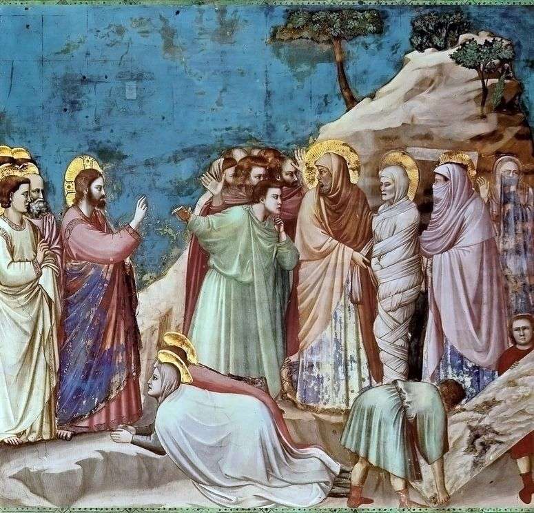 Описание картины Воскрешение Лазаря   Джотто