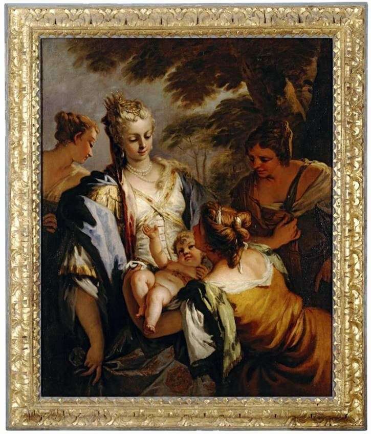 Описание картины Вручение младенца Моисея   Себастьяно Риччи