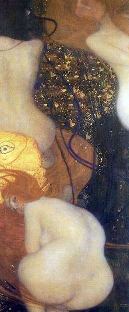Описание картины Золотые рыбки   Густав Климт